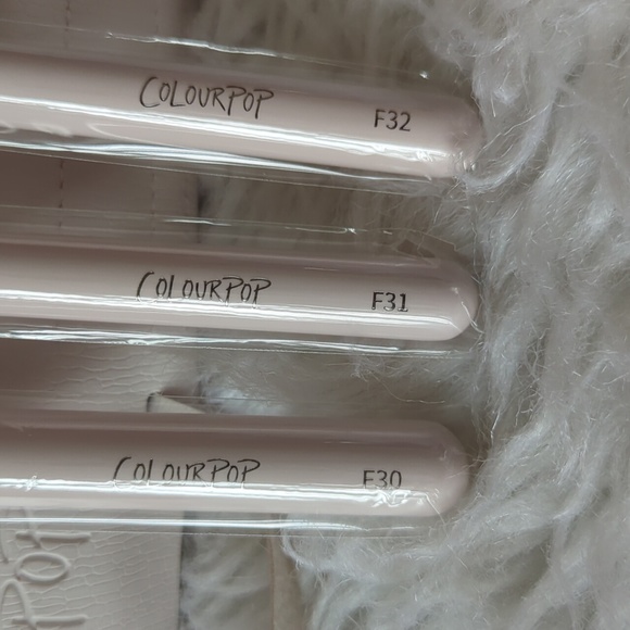 ColourPop Brushes, Brush Roll & Blush - Picture 2 of 7